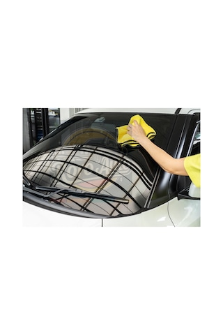Roro Auto Everest Çift taraflı Mikrofiber Araç Kurulama Bezi & Oto Yıkama Havlusu 50x70 Sarı
