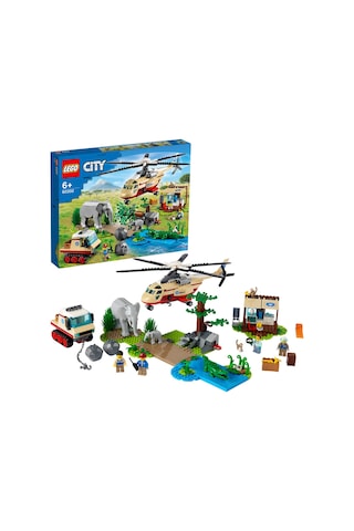 LEGO® City 60302 Vahşi Hayvan Kurtarma Operasyonu 525 Parça