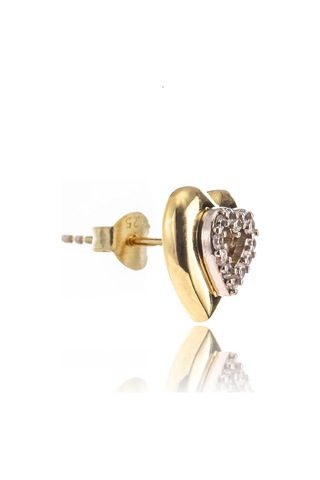 Aşktan Öte Gümüş Küpe-508 Gold
