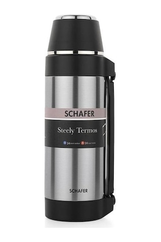 Schafer Çelik Termos 1500 Ml İnox Renk İnox
