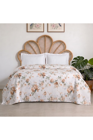 Aryıldız Home Mabel %100 Pamuk Tek Kişilik Pike 150x220 Cm Renkli