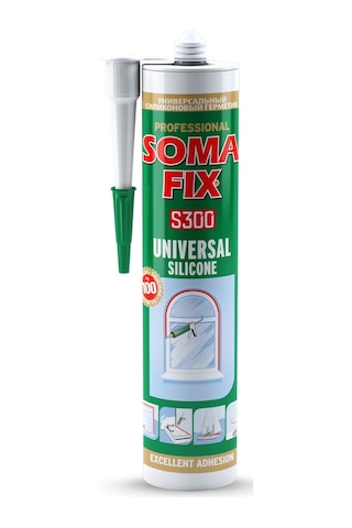 Somafix Genel Amaçlı Silikon 280 Gr. Siyah