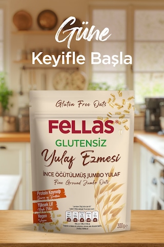 Fellas Glutensiz Yulaf Ezmesi 300 G