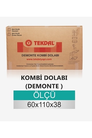 110Cm Kombi Dolabı Demonte