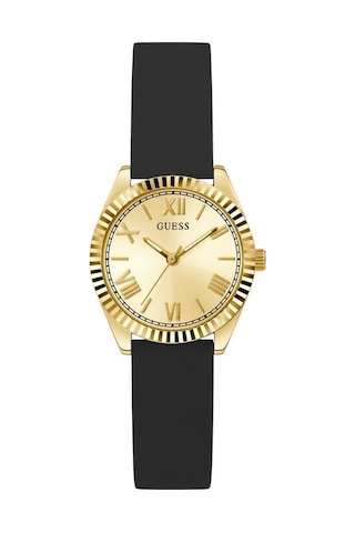 Guess Gugw0724l2 Siyah Silikon Kordon Kadın Kol Saati