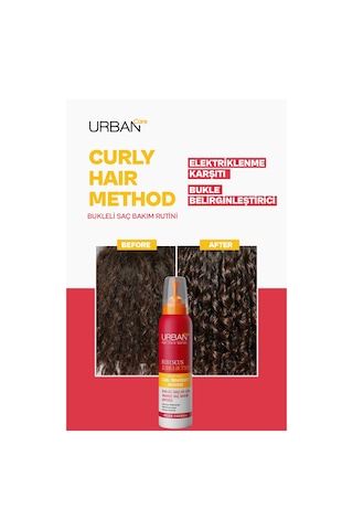 Urban Care Curl Hibiscus & Shea Butter Onarıcı Saç Köpüğü 150 ML