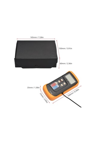 Işık Yoğunluk Test Cihazı Dijital Illuminance Işık Sayaç Kılavuzu 200-200.000 Lux Lcd Fotometre