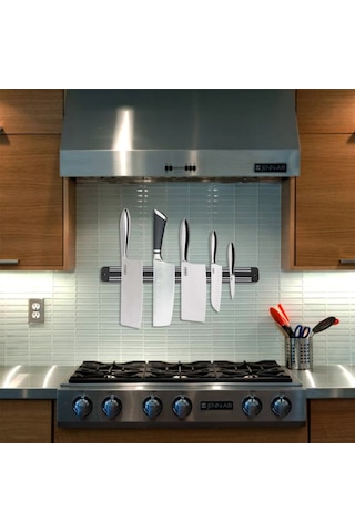 River World Mıknatıslı Paslanmaz Duvar Bıçak Askısı Standı 33 Cm  Aparat