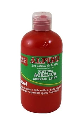 Alpino Dv-024 Akrilik Boya Kırmızı 250 Ml