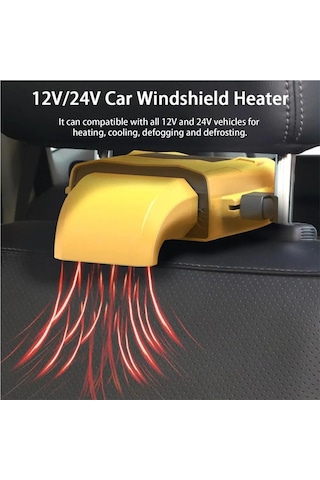 Jialan Elektrikli Oto Kaloriferi Premium Hızlı İsıtma Güçlü