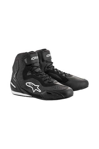 Alpinestars Faster-3 Rideknit Korumalı Motosiklet Botu Siyah