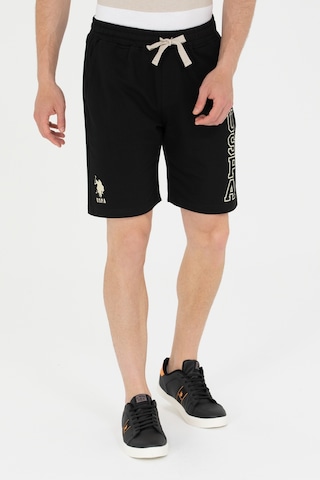 U.s. Polo Assn. Erkek Siyah Şort Örme 50265070-vr046 Siyah