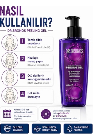 Dr. Bronos Collagen Peeling Jel 150 Ml