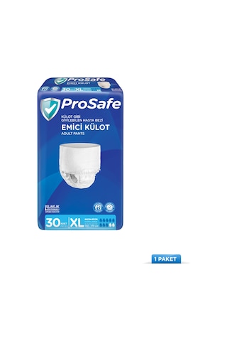 Prosafe Külotlu Emici Yetişkin Hasta Bezi Xlarge 30'lu XL