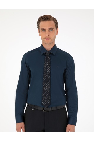 Pierre Cardin Erkek Lacivert Gömlek Basic 50292520-vr033 Lacivert