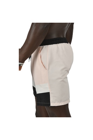 Deepsea Erkek Pudra Micro Kumaş Fileli Deniz Şortu 003