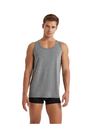 Blackspade Erkek Atlet Silver 9305 - Gri Melanj