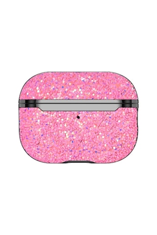 Tedar Onegif Apple Airpods Uyumlu Pro 2 2.nesil Bright Simli Airpods Uyumlu Kapak - Pembe Najmaddin