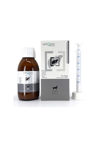 Vetqom Köpek Liver Renew 120 ML Vetqom Köpek Liver Renew 120 ML