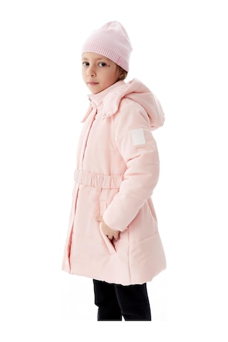 Benitto Kids Kız Çocuk Kapüşonlu Kışlık Şişme Mont 51352 Pembe