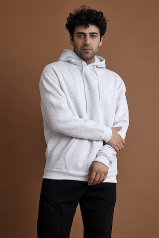 Scorp Origin Erkek Hoodie Sweatshirt Gri Gri