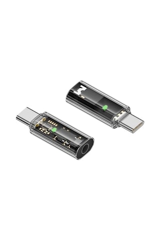Ayrex Type C To 3.5mm Dac Kulaklık Dönüştürücü İphone 15 Ve Type C Telefon İle Uyumlu Çevirici Otgax