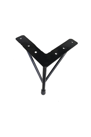 Dolu Demir Ayak Kütük Masa Sandık Kaşıklık Kitaplık Konsol Berjer Koltuk Ayağı 13cm 1 Adet