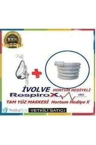 Medikaltec Respirox Fullface Tam Yüz Maske Large Beden Cpap Ve Bpap Maskesi