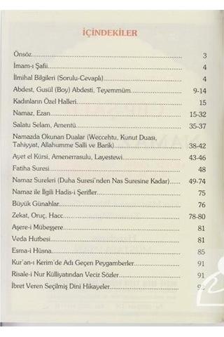 Şafii Abdest Gusül ve Namaz Hocası (Cep Boy) - Mustafa Uyan - Merve Yayınları