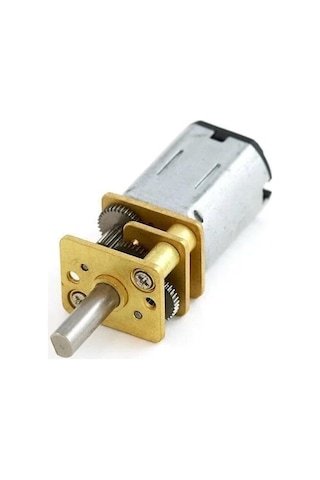 6v 12mm 100 Rpm Redüktörlü Mikro Dc Motor