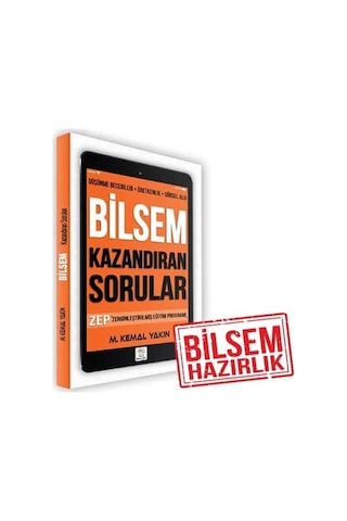 +7 Yaş Bilsem Genel Tarama Ve Mülakat Sınavlarına Hazırlık Kitabı