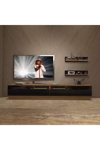 Decoraktiv Trendstyle 220rs Mdf Tv Ünitesi Tv Sehpası Pera - Siyah