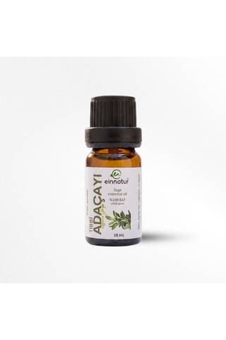 Adaçayı Uçucu Yağı, Salvia Officinalis Essential Oil %100 Saf, 10 Ml