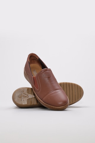 Fast Step Hakiki Deri Kadın Casual Ayakkabı 864za1204 Taba