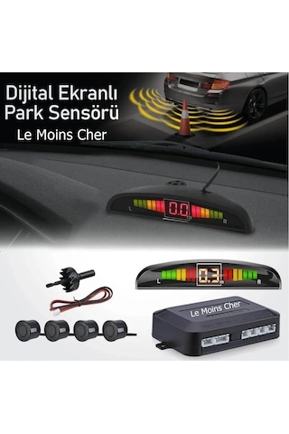 Ssangyong Kyron Dijital Ekranlı Araç Park Sensörü Siyah Renk Ses Ikazlı