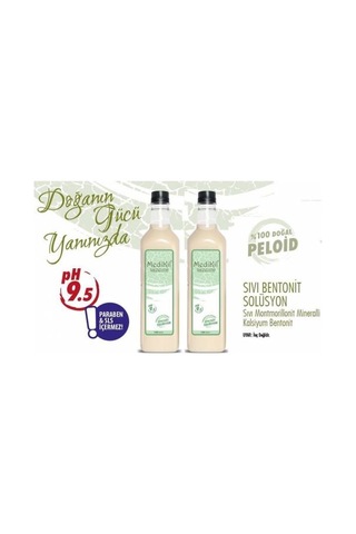 3 Adet Medikil - Sıvı Bentonit Solüsyon 1 L