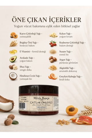 Yoğun Bakım Çatlak Kremi 50 Ml Kuruluğa Eğilimli Ciltler İçin Besleyici Vücut Bakımı
