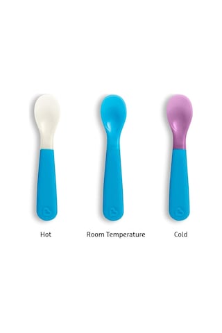 Munchkin Isıya Duyarlı Çatal ve Kaşık Seti 6 Adet 12 Ay+ Çok Renkli