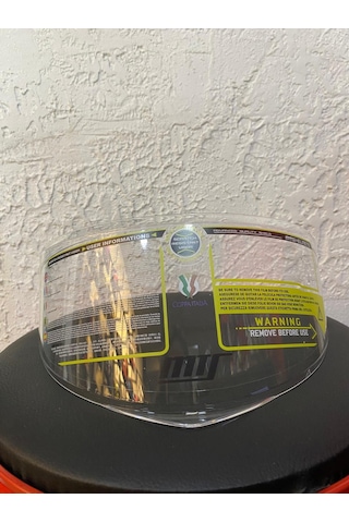 Mts M-966 Kask Camı Şeffaf Yedek