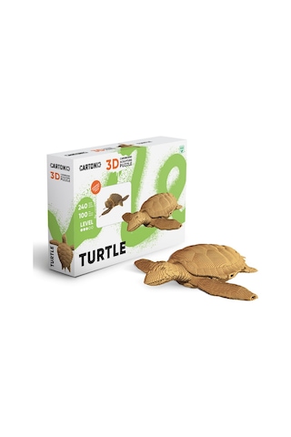 Cartonic 3d Puzzle - Turtle