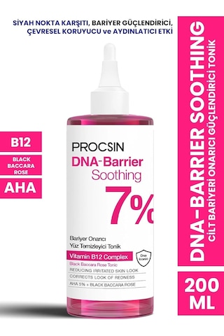 Procsın Dna-barrier Soothing Cilt Bariyeri Onarıcı Güçlendirici Yüz Temizleyici Tonik Sku: Smg8690010484123