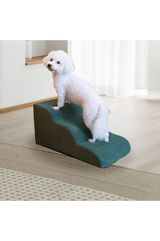 Suntek Küçük Köpekler İçin Köpek Merdivenleri Yeşil