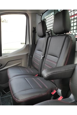 Ford Transit Tek Kabin Araca Özel Deri Oto Koltuk Kılıfı (468048858)