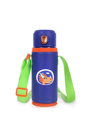 Milk&moo Çelik Çocuk Matarası Ponix 420 Ml Lacivert