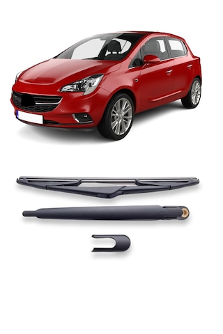 Opel Corsa E 2014-2019 Arka Cam Silecek Kolu Ve Süpürgesi Kapak Takımı 1273395