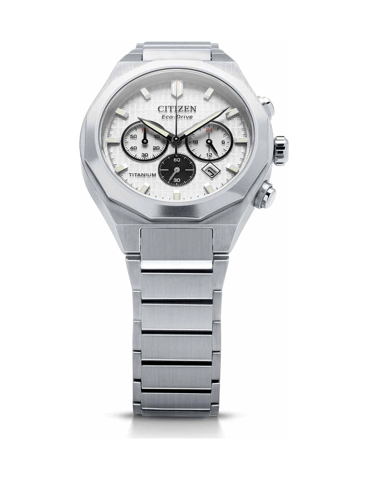 Citizen Zenshin Senkei Chrono Ca4691-59a Super Titanium Eco-drive Erkek Kol Saati Metalik