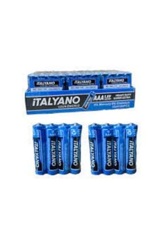 Italyano 60 Adet Aaa Ince Kalem Pil 60'lı Paket