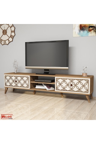 Variant Class Tv Ünitesi - Ceviz / Krem