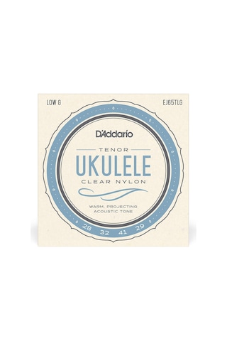 D'addario Ej65tlg Tenor Low G Set Ukulele Teli