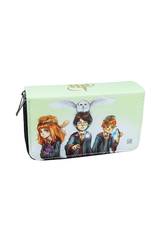 Kalem Kutusu Anime-manga Harry Potter Temalı Orginazer Üç Bölmel